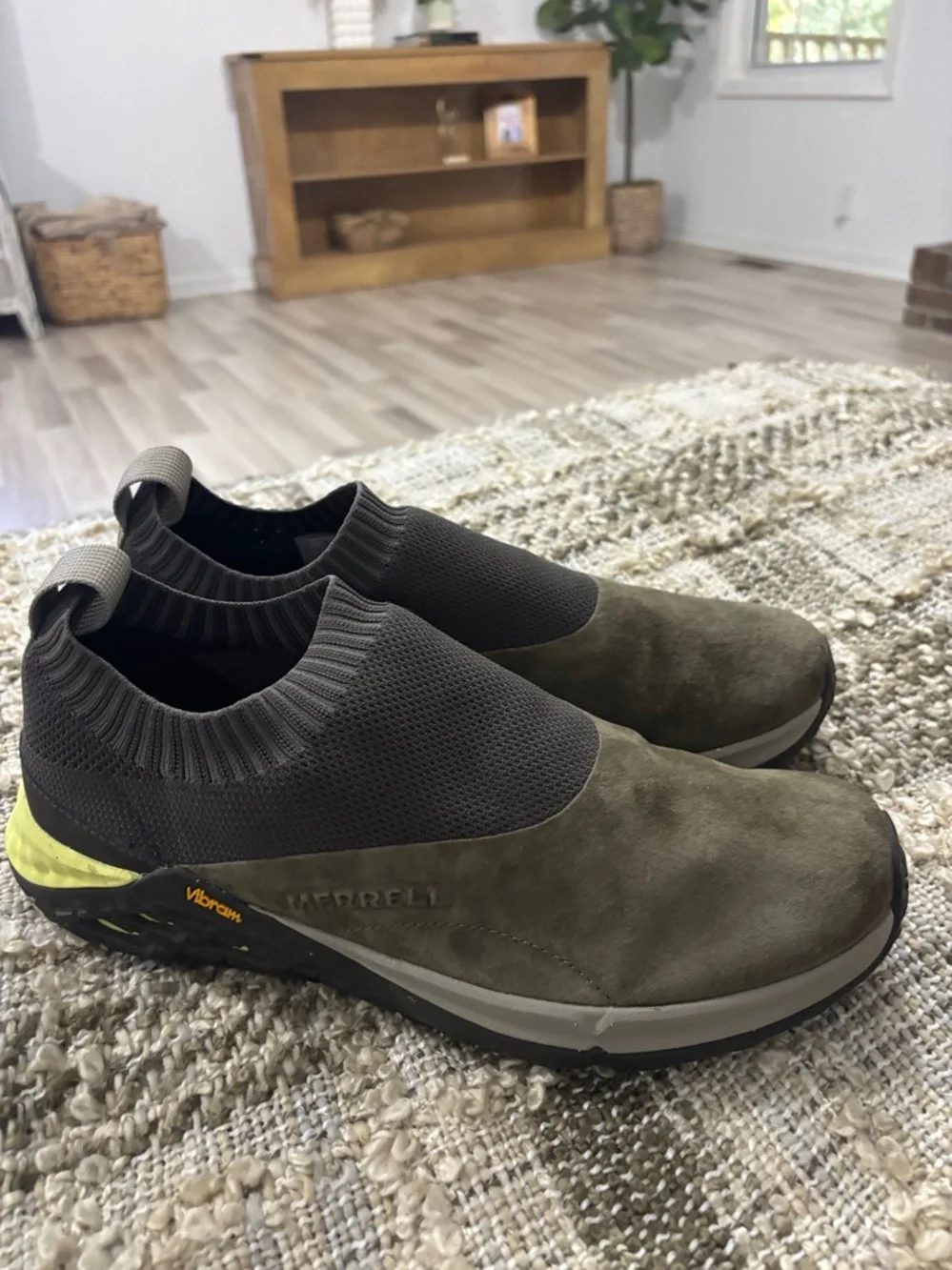 MERRELL Mens Dusty Men's Jungle Moc Xx Slip On‎ Trainers Size 9.5